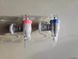 Set of taps (hot + cold) for water cooler with internal thread