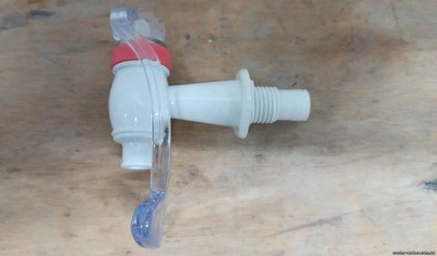 Hot water tap for cooler HotFrost D90