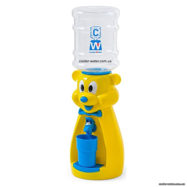 Детский кулер для воды Фунтик Мишка желтый 2213 фото